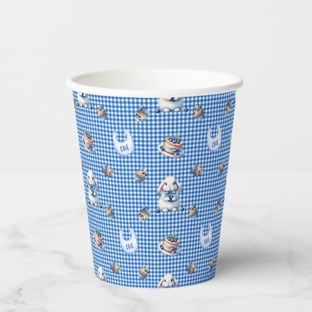 Blueberry Bunny’s First Birthday Bash! Pappbecher (Vorderseite)