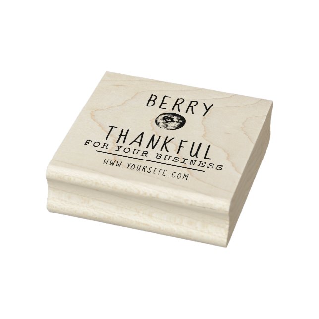 Blueberry Business Rubber Briefmarke Gummistempel (Stempel)