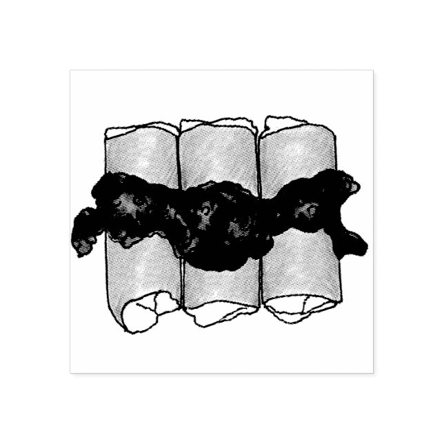 Blueberry Cheese Blintz Blintzes Jüdische Briefmar Gummistempel (Prägung)