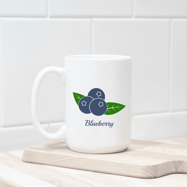 Blueberry Coffee Tasse (Blueberry Coffee Mug)