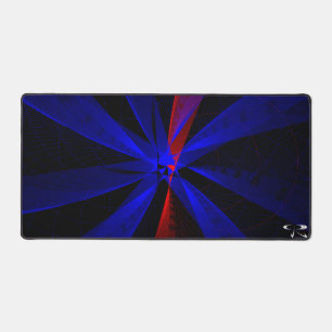 Blueberry Color Abstrakt Geometric Mouse Pad Mat Schreibtischunterlage