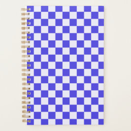 Blueberry cream checkered pattern planer