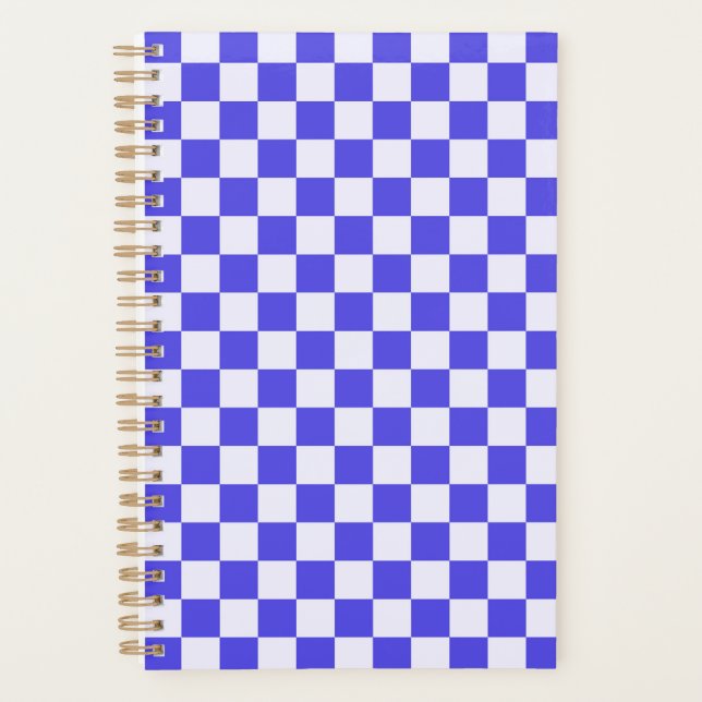 Blueberry cream checkered pattern planer (Vorderseite)