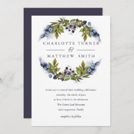 BlueBerry | Einladung zur Hochzeit