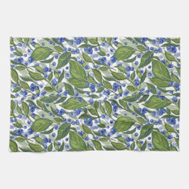 Blueberry Festival Geschirrtuch