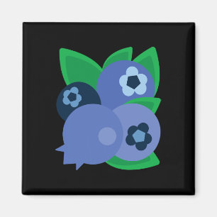 Blueberry Frucht Easy Lazy Diy Halloween Kostüm Magnet