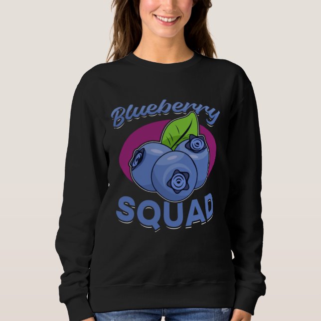 Blueberry Fruit  Blueberry Squad  1 Sweatshirt (Vorderseite)
