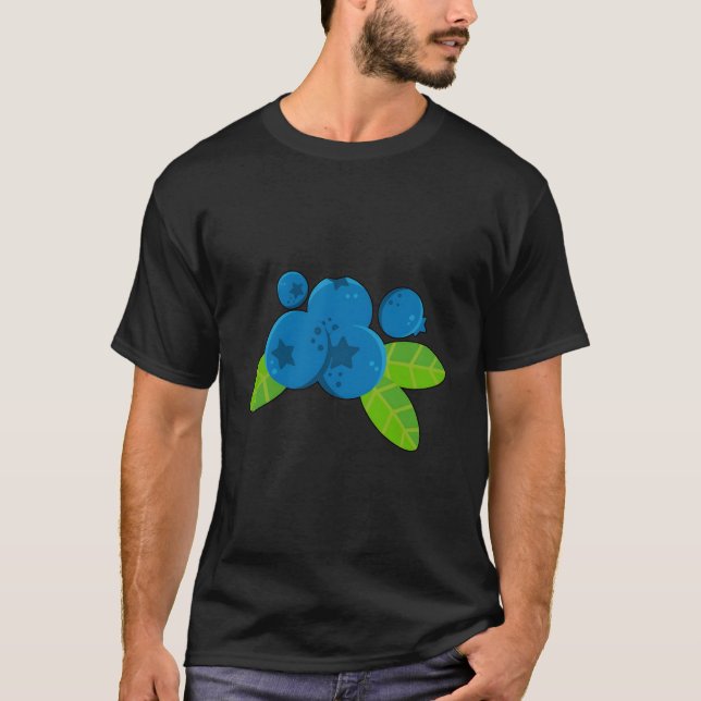 Blueberry Funny Costume T-Shirt (Vorderseite)
