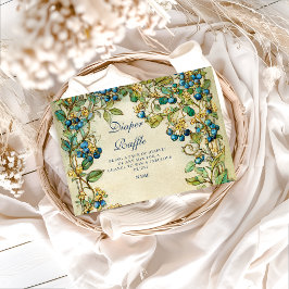 Blueberry Garden Vintage Diapper Raffle  Begleitkarte