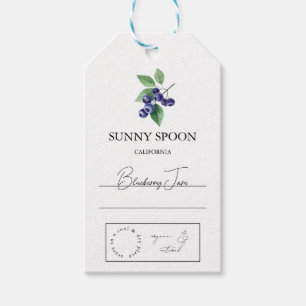 Blueberry Hang Tag Geschenkanhänger