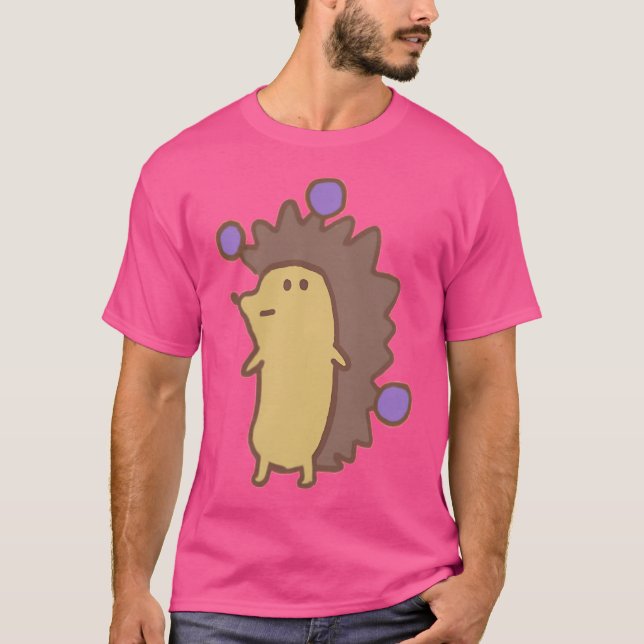 Blueberry-Igel T-Shirt (Vorderseite)