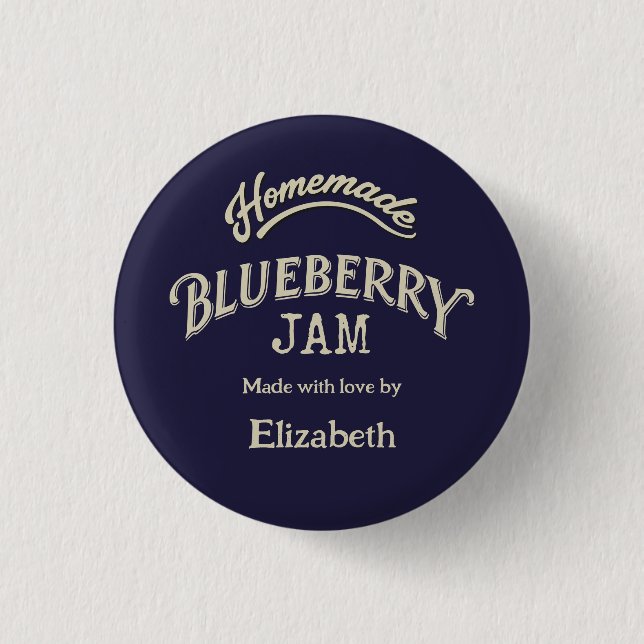 Blueberry Jam Button (Vorderseite)