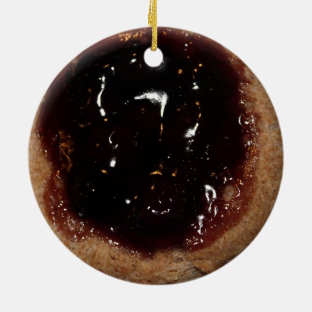 Blueberry Kolache Ornament (Hinten)