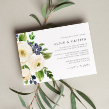 Blueberry Lane Wedding Einladung