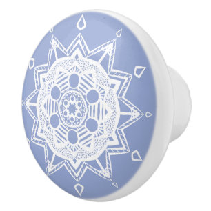 Blueberry Mandala Keramikknauf