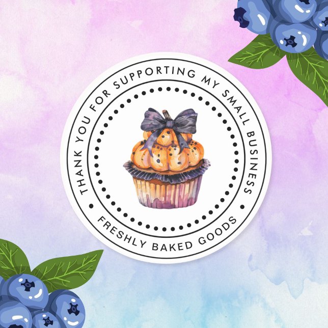 Blueberry Muffin Business Sticker (Von Creator hochgeladen)