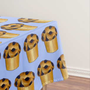 Blueberry Muffin Pastry Brunch Tischdecke