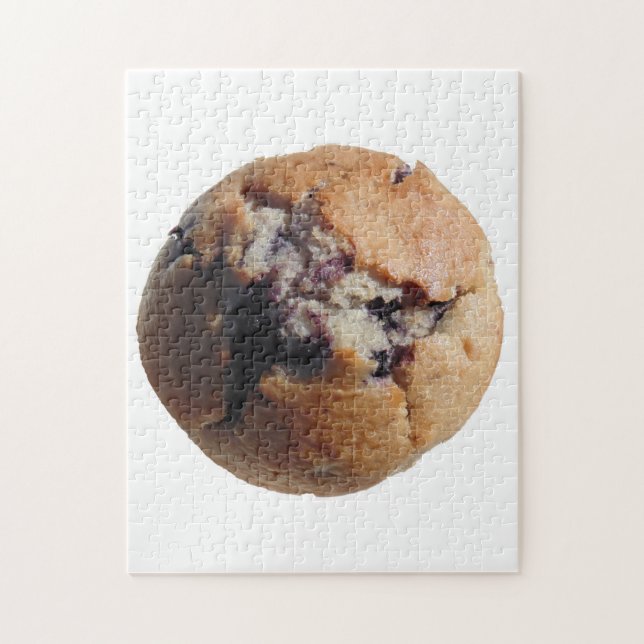 Blueberry Muffine Food Snack Creative Puzzle (Vertikal)