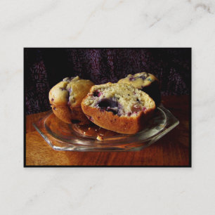 Blueberry Muffins ATC Visitenkarte