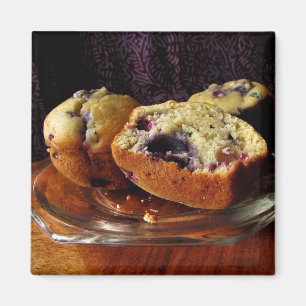 Blueberry Muffins Magnet