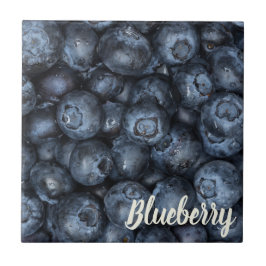Blueberry Nah Up Detail für Veganer Fliese