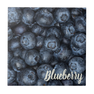 Blueberry Nah Up Detail für Veganer Fliese