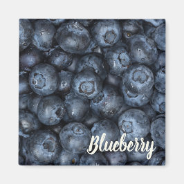 Blueberry Nah Up Detail für Veganer Magnet