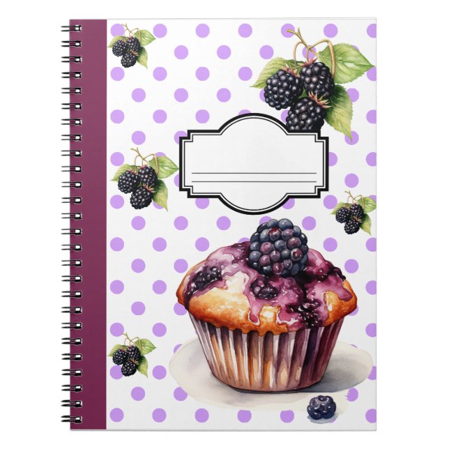 Blueberry Notizblock (Vorderseite)