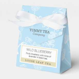 Blueberry - Packung mit Lose-Leaf-Tee Geschenkschachtel