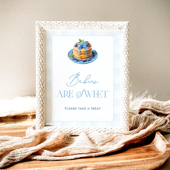 Blueberry Pancake Babies sind süß Nehmen Sie eine  Poster (Von Creator hochgeladen)