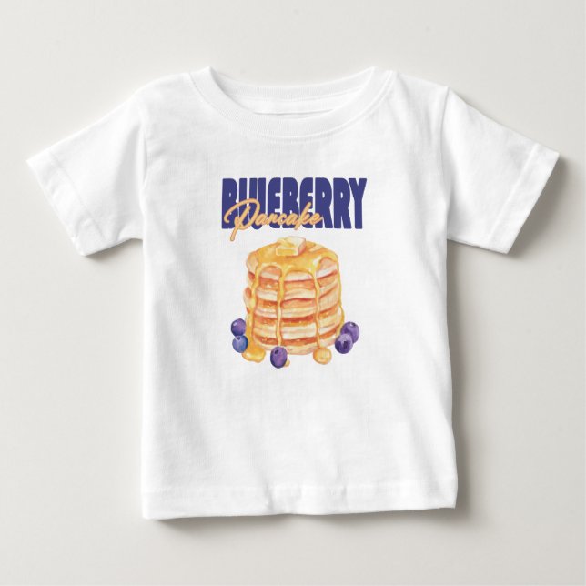 Blueberry Pancake Brunch Baby T-shirt (Vorderseite)