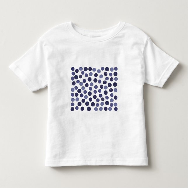Blueberry Pattern Kleinkind T-shirt (Vorderseite)