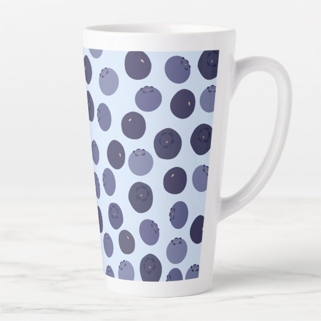 Blueberry Pattern Milchtasse (Rechts)