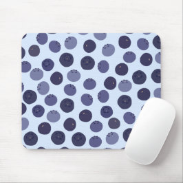 Blueberry Pattern Mousepad