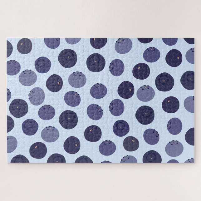 Blueberry Pattern Puzzle (Horizontal)