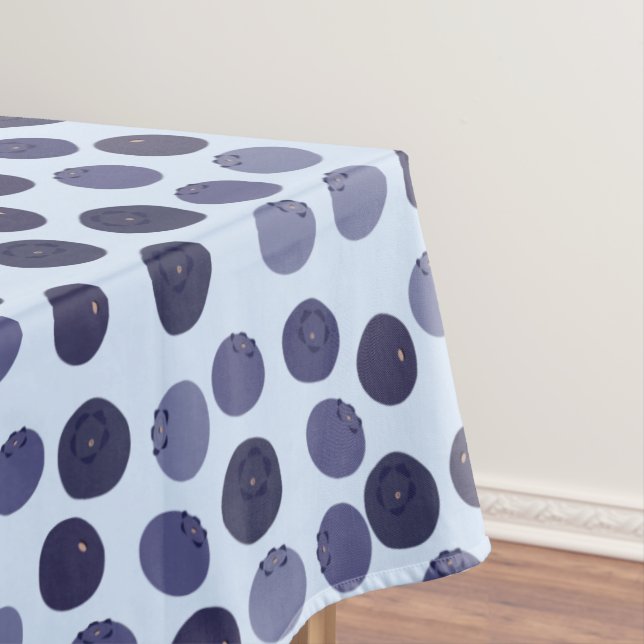 Blueberry Pattern Tischdecke (Beispiel)