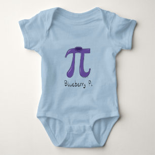 Blueberry Pi Niedlich Mathe Pi Day Kid's Baby Body Strampler