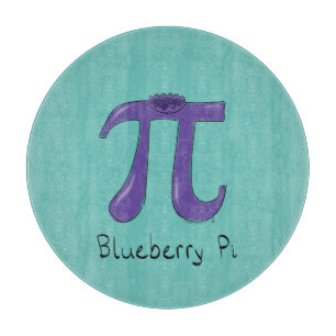 Blueberry Pi Niedlich Mathe Pi Day Pie Cutting Boa Schneidebrett