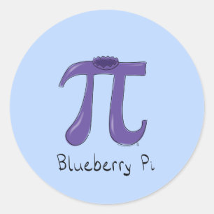 Blueberry Pi Niedlich Mathe Pi Day Stickers