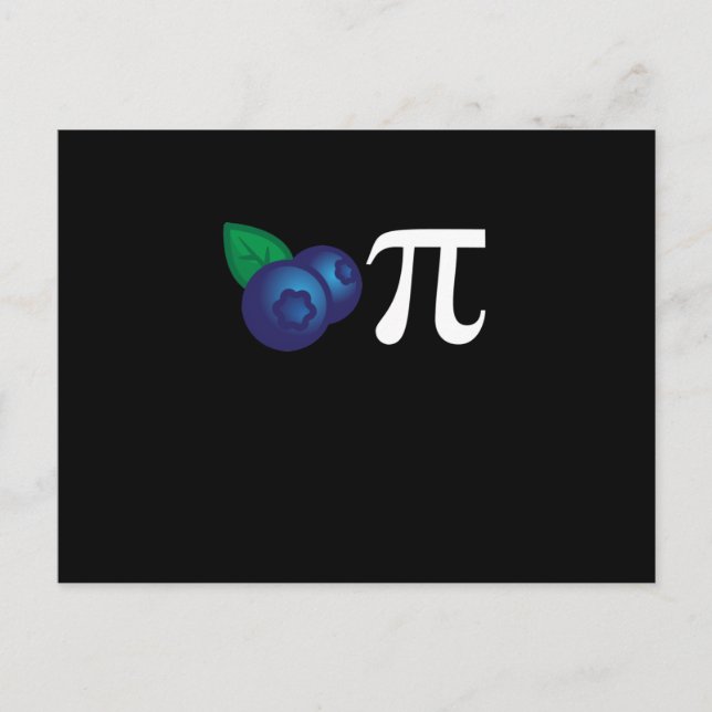 Blueberry Pie Blueberries Eater Berry Lover Postkarte (Vorderseite)