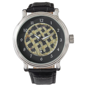 Blueberry Pie Fun Novelty Watch Armbanduhr