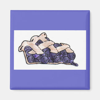 Blueberry Pie Magnet
