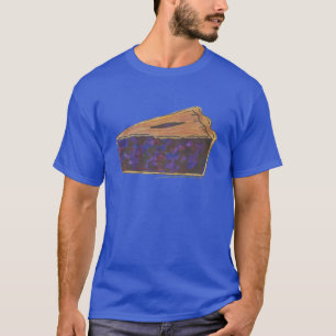 Blueberry Pie Slice Food Dessert Fruchtpies T-Shir T-Shirt