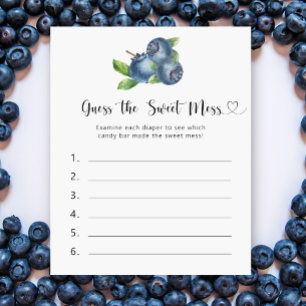 Blueberry - Raten Sie mal, das süße Schlamaspiel