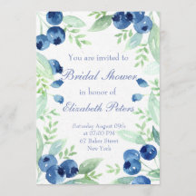 Blueberry Rustic Wedding Brautparty