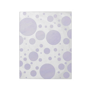 Blueberry Smear Polka Dot Notizblock