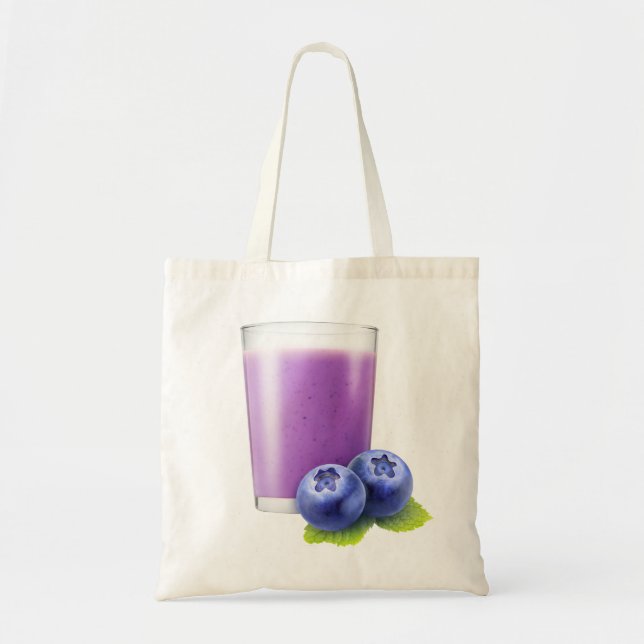 Blueberry Smoothie Tragetasche (Vorne)