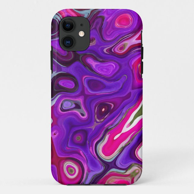 Blueberry Swirl Case-Mate Barely There, iPhone 5 Hülle (Rückseite)