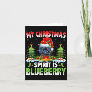 Blueberry Trading Weihnachtsmannmütze - Weihnachts Karte