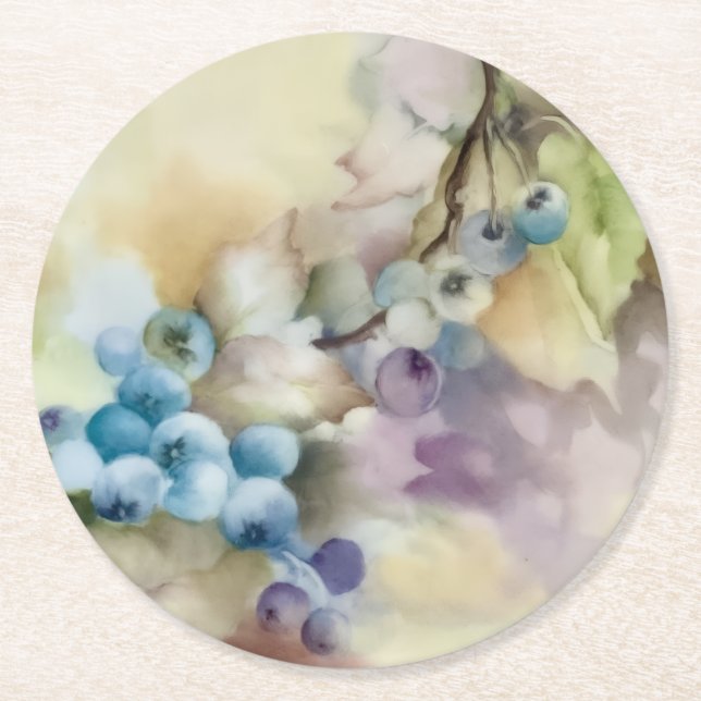 Blueberry Untersetzer - Fruchtsäfte Küche (Vorderseite)